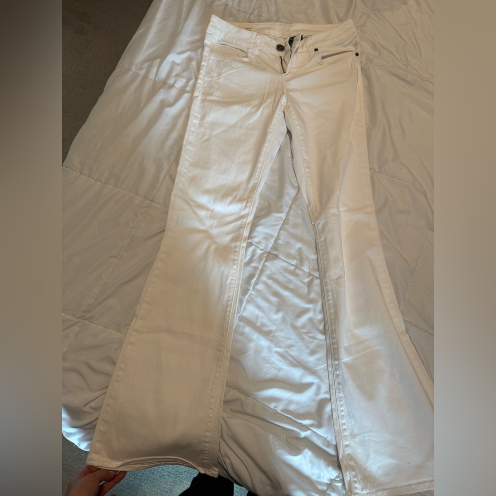 White Flared Jeans